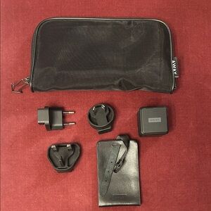 AWAY USB Adapters, Luggage Tag and Case